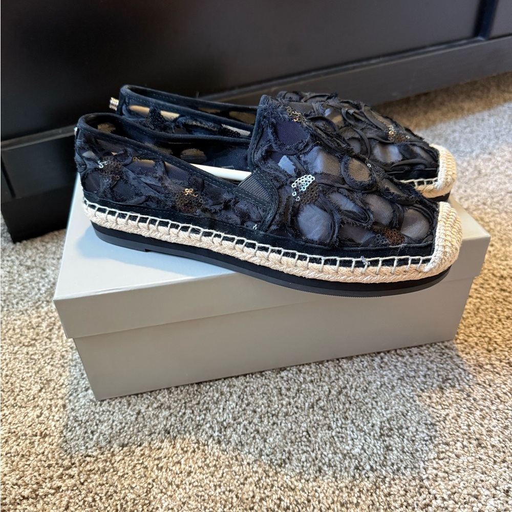 Botkier Sara Black Espadrilles